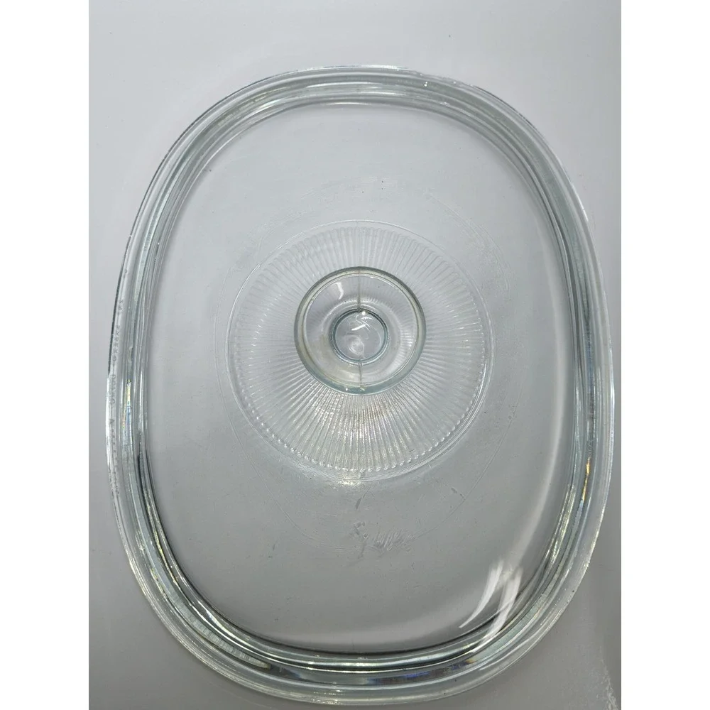 Corning Ware French White F-2-B 2.8 L 3 Q Casserole Baking Dish w Pyrex Lid